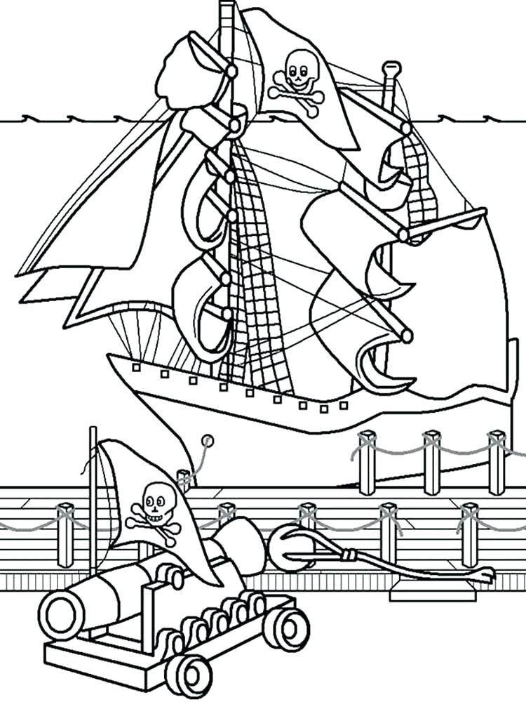 750x1000 Pirate Ship Coloring Pages Pirate Ship Coloring Page Lego Pirate