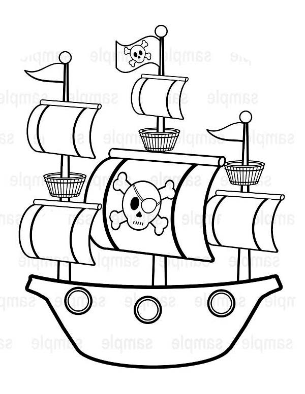 600x777 7 Images Of Sunken Ship Coloring Pages Simple