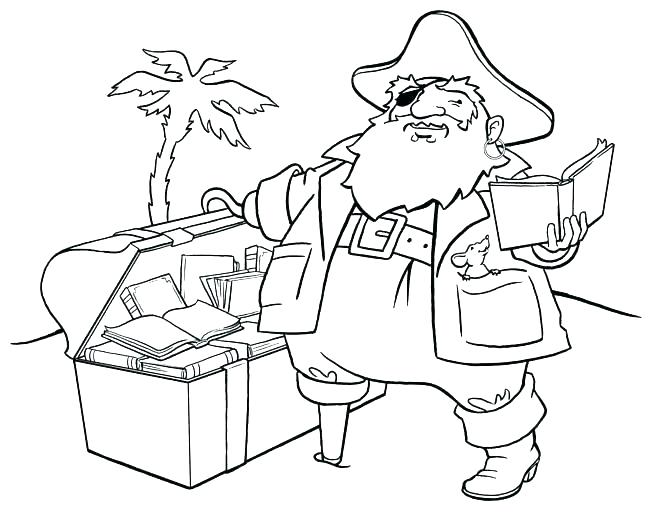 650x512 Sunken Pirate Ship Coloring Pages Printable Book Pirates Big