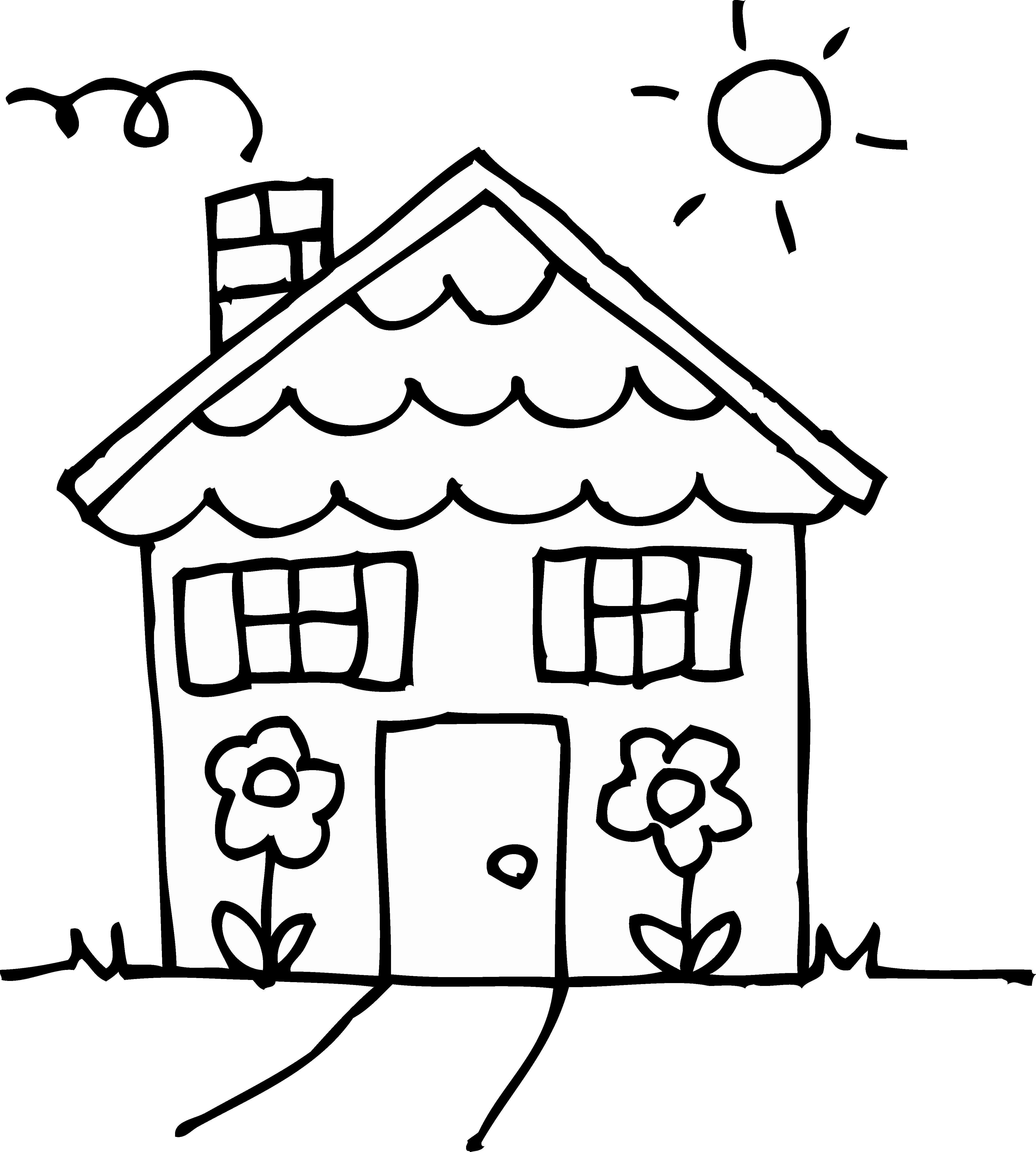 Sunny Day Coloring Pages