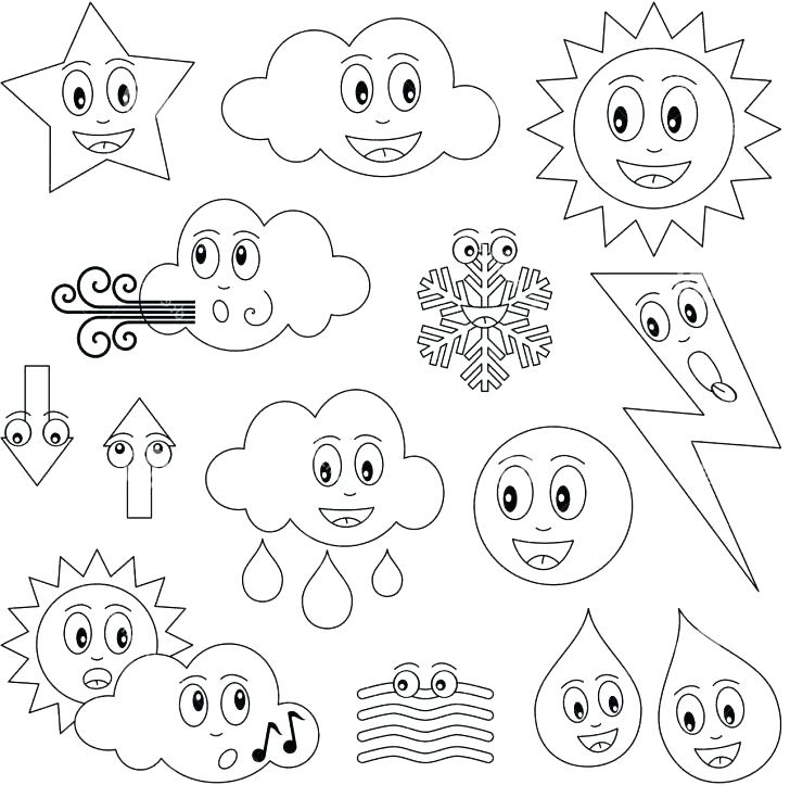 728x723 Thermometer Coloring Page Winter Weather Coloring Pages Adult