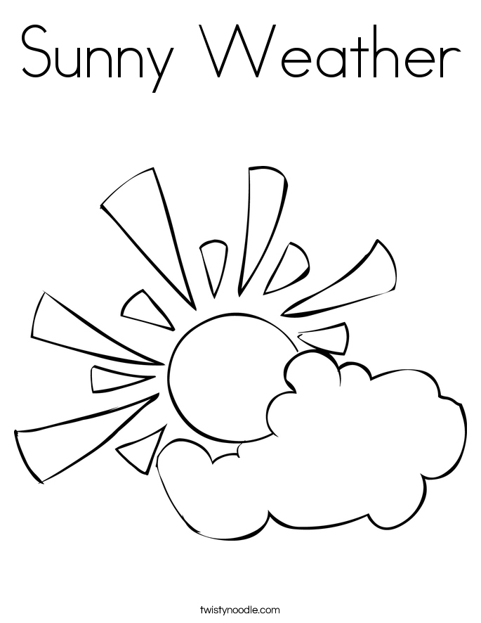 685x886 Weather Coloring Pages Elegant Sunny Weather Coloring Page Twisty
