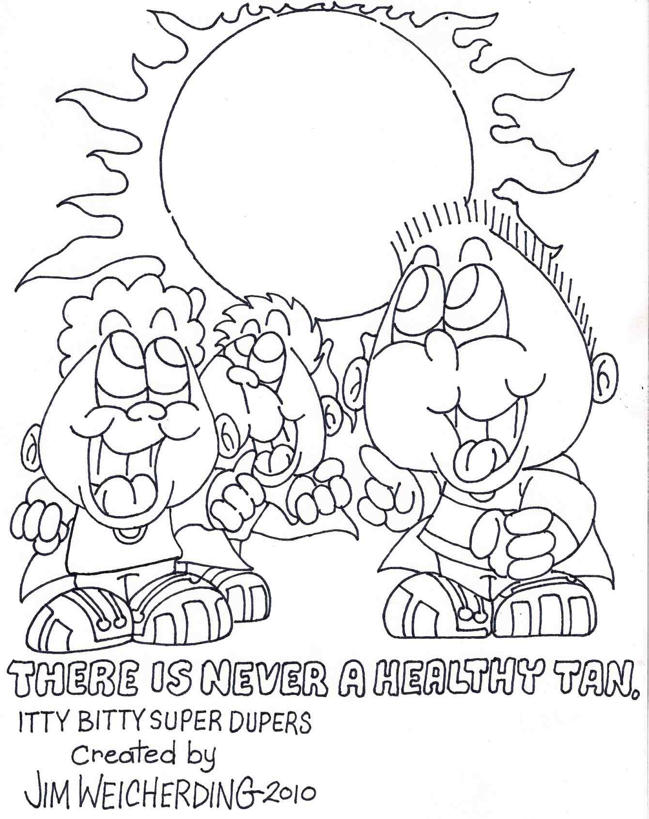 1340x1690 Sunscreen Coloring Pages Online Coloring Printable