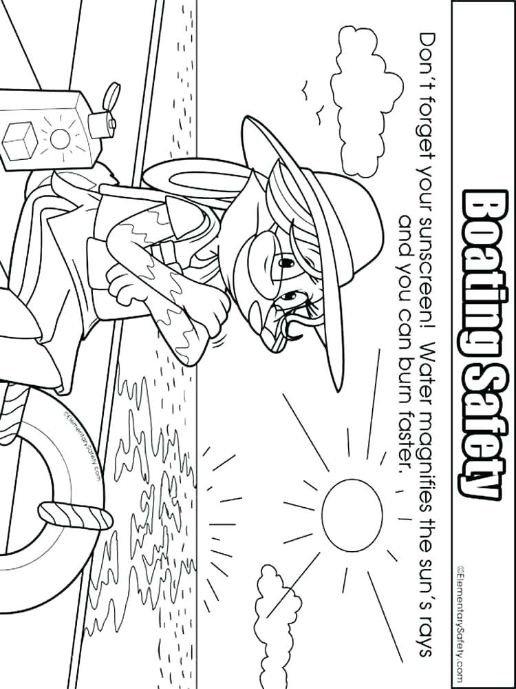 750x1000 Bike Safety Coloring Pages Educational Bicycle Safety Coloring