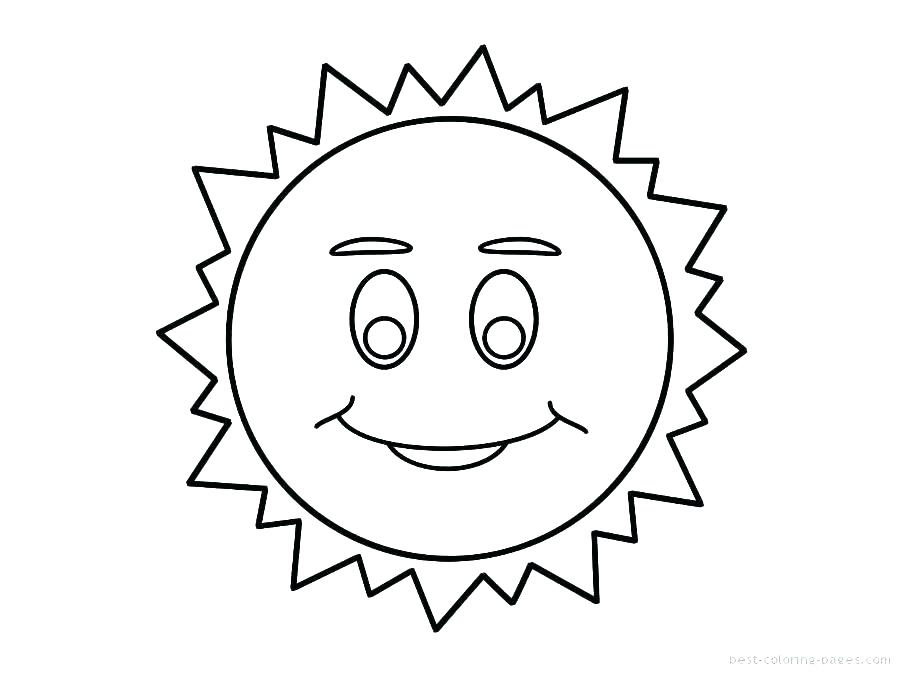 900x675 Sun Coloring Sheets