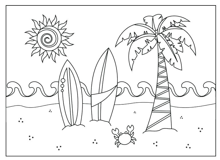 768x558 Season Coloring Pages Coloring Pages Fall Season Summer Coloring