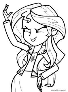 236x317 Sunset Shimmer Color Page Mlpfm(Eg)