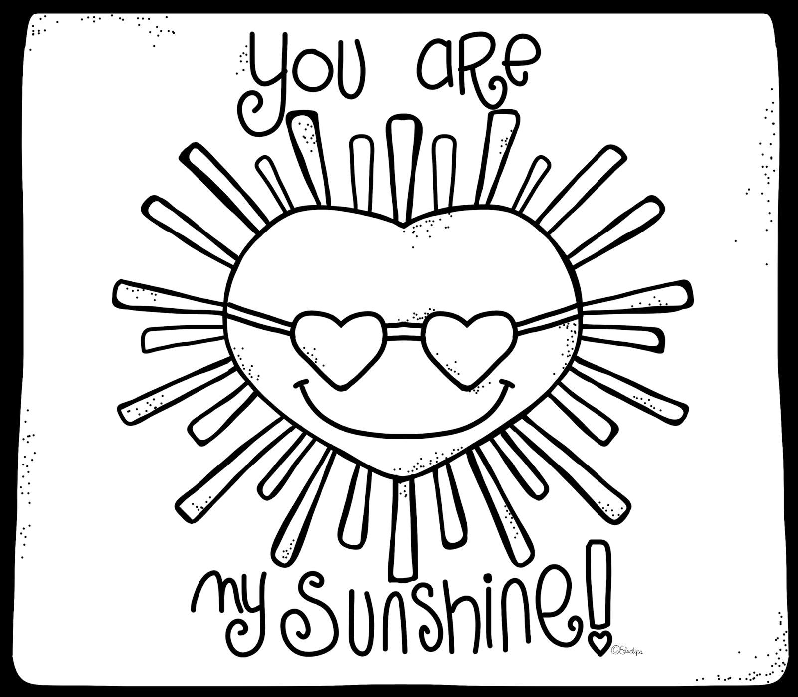 1600x1397 New You Are My Sunshine Coloring Pages Gallery Free Coloring Book