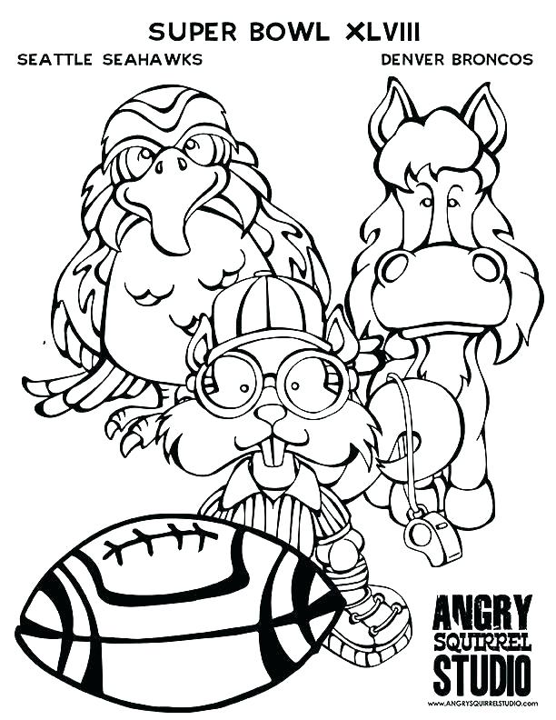 612x792 Super Bowl Coloring Pages Football Coloring Page Free Printable