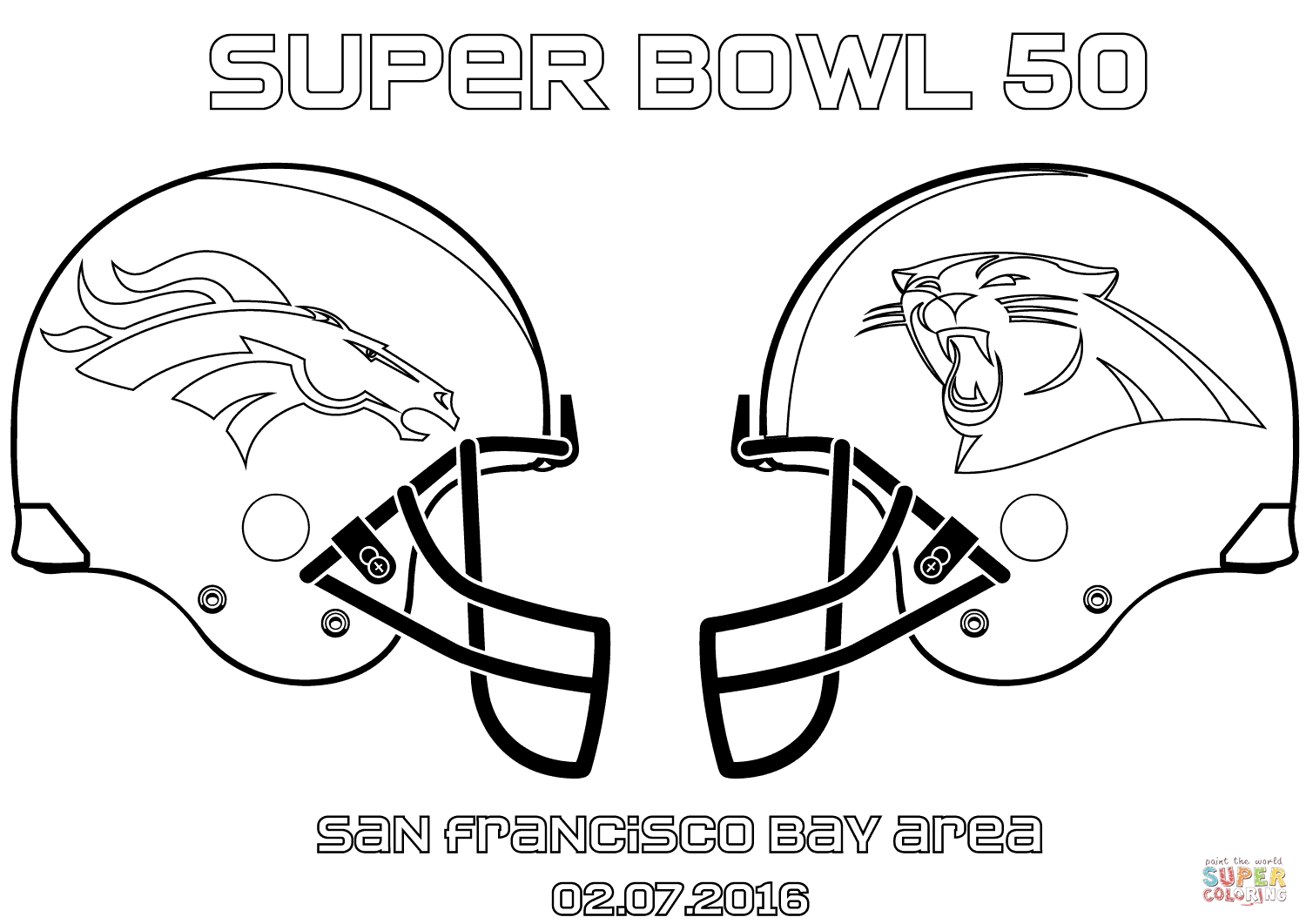 1500x1061 Awesome Super Bowl 50 Carolina Panthers Vs Denver Broncos Free
