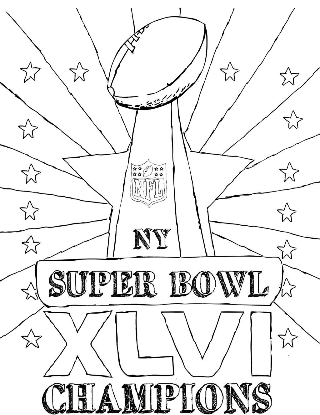 1024x1326 Coloring Pages Super Bowl