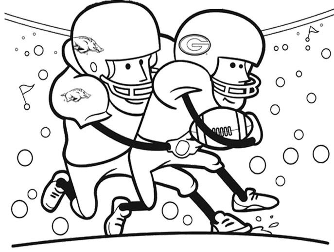 687x517 Super Bowl Coloring Pages 25 Best Superbowl Images