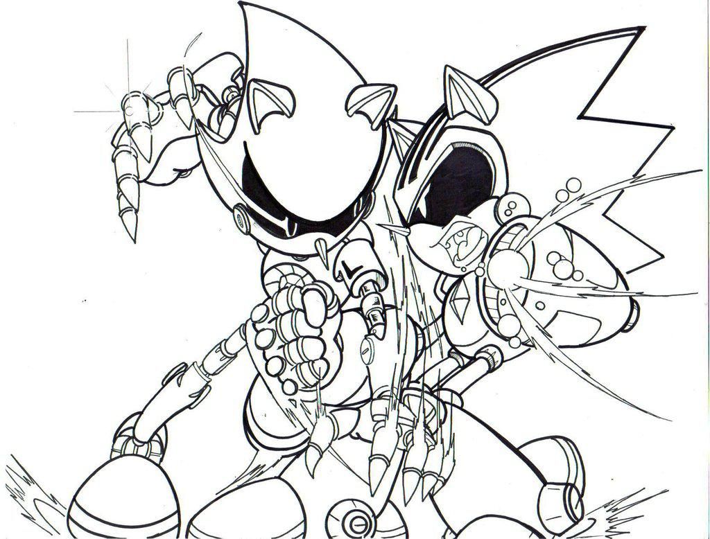 1024x778 Quickly Dark Super Sonic Coloring Pages Cool T
