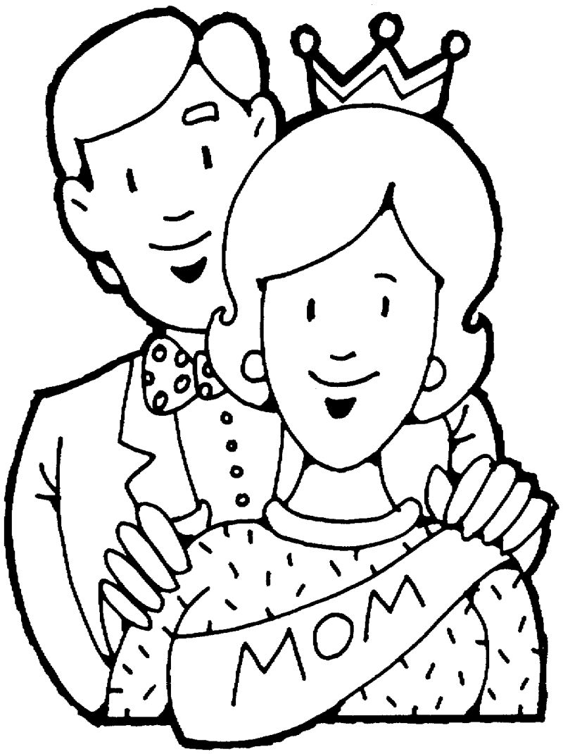 800x1070 Parents Day Coloring Pages