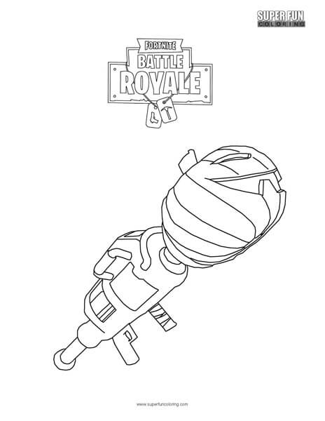 464x600 Pumpkin Launcher Coloring Page