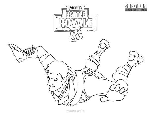 600x464 Fortnite Battle Royale Coloring Page Super Fun Coloring Pages