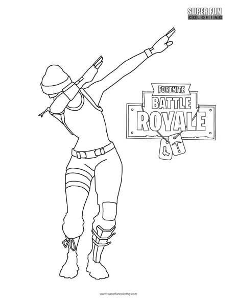 464x600 Fortnite Dab Coloring Page Super Fun Coloring Pages