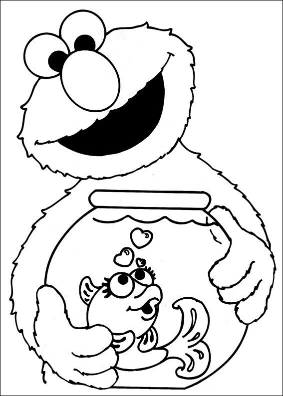 Super Grover Coloring Page