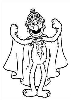 236x330 Top 25 Free Printable Cookie Monster Coloring Pages Online