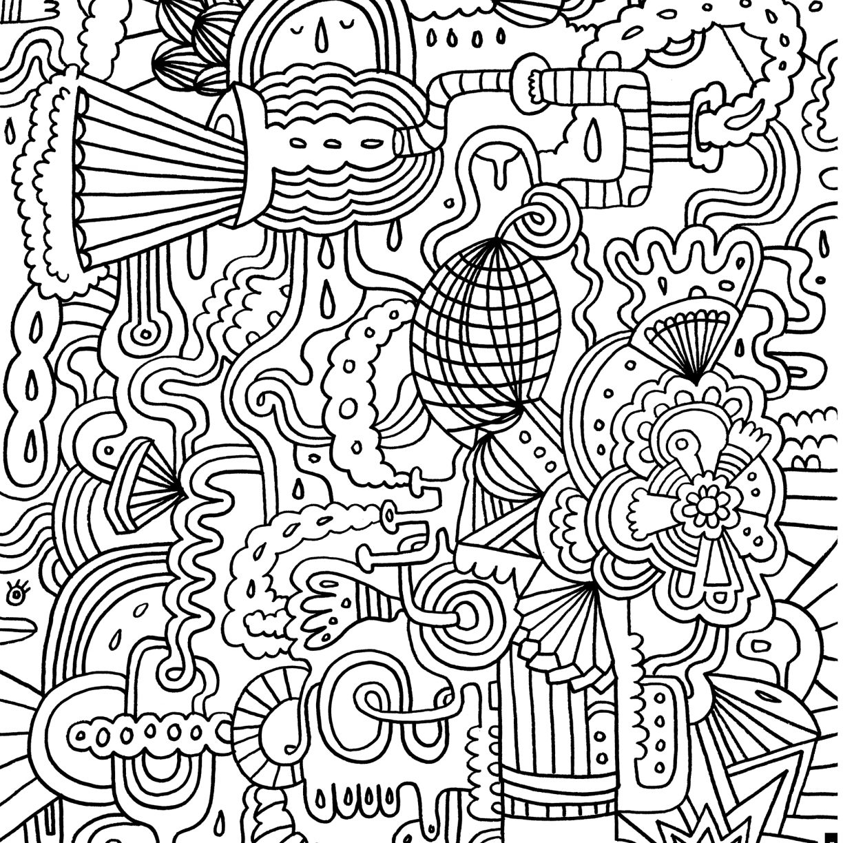Super Hard Coloring Pages