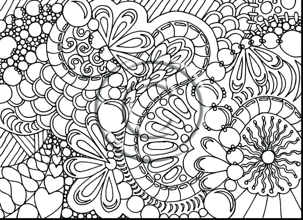 970x705 Printable Difficult Coloring Pages As Awe Inspiring Coloring Pages