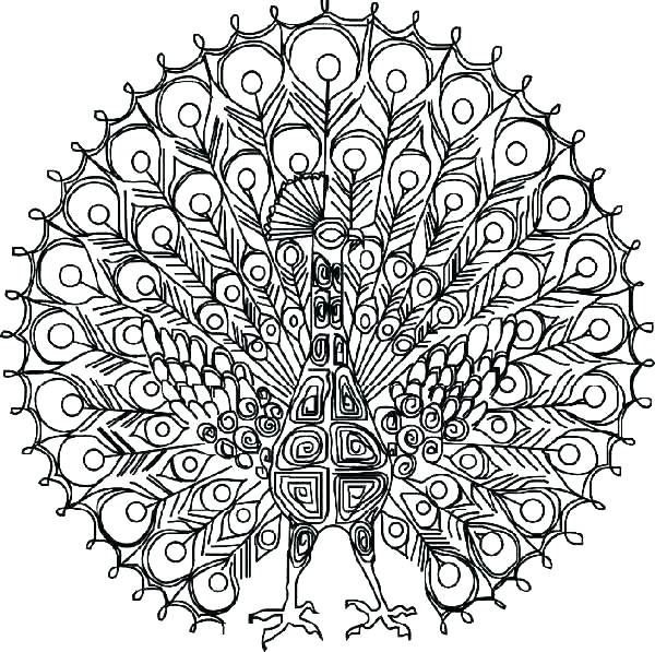 600x597 Very Difficult Coloring Pages