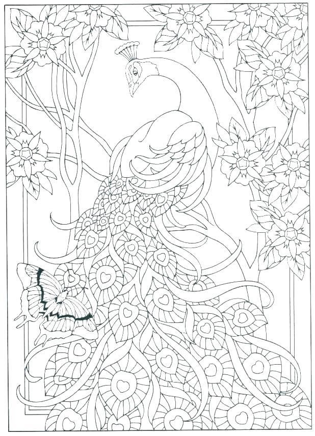 618x856 Hard Color By Number Pages Hard Coloring Pages Adult Coloring