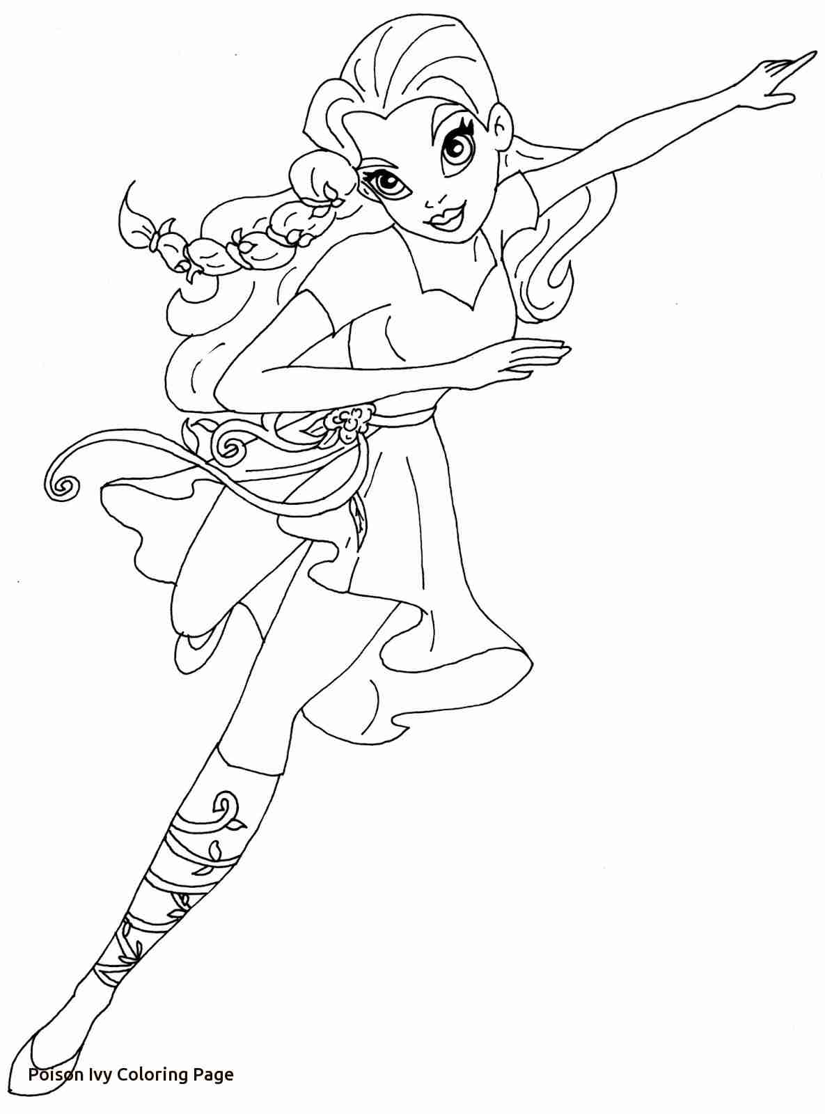 1185x1600 Free Printable Super Hero High Coloring Pages Poison Ivy