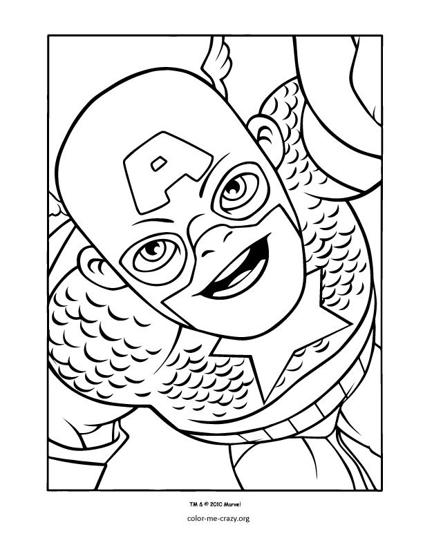 Super Hero Squad Coloring Pages