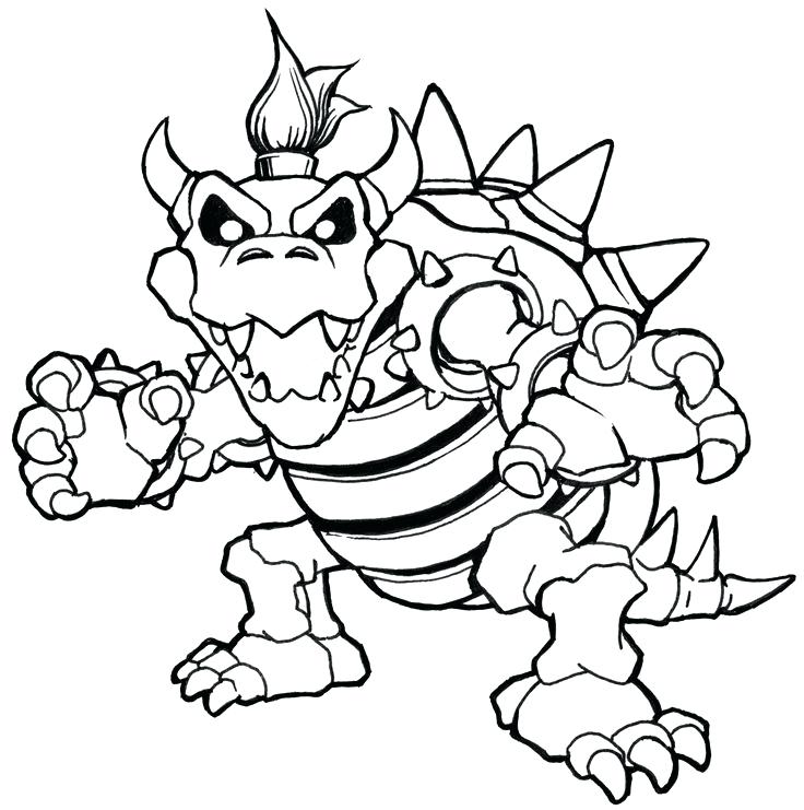 736x741 Super Mario Coloring Page Coloring Coloring Pages Dry Coloring