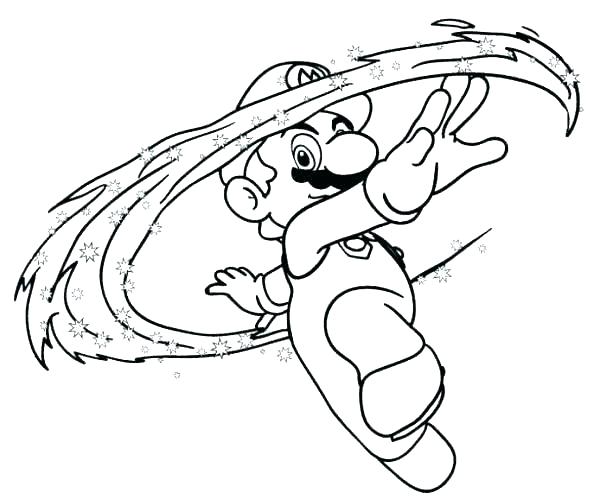 600x499 Super Mario Printable Coloring Pages Super Mario 3d World