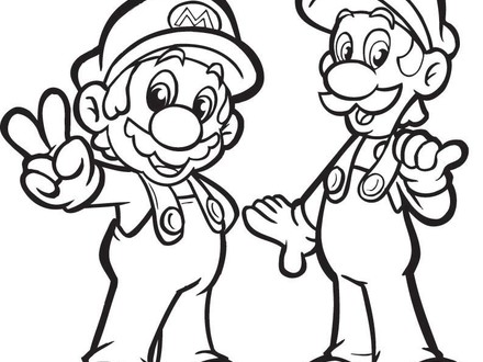 Super Mario Bros Printable Coloring Pages