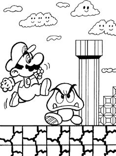 236x317 New Super Mario Bros Coloring Pages 316 Free Printable Coloring