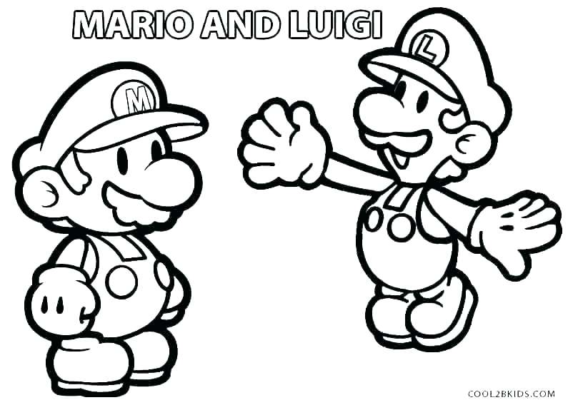 795x568 Mario Bros Coloring Pages Brothers Coloring Pages Brothers