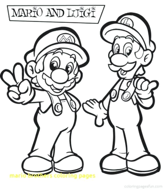 694x800 Super Mario Brothers Coloring Pages New Super Mario Bros Wii