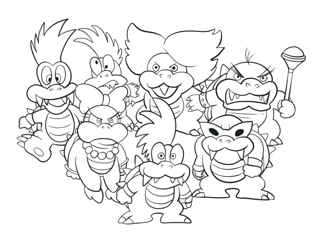 1024x753 Mario Brothers Coloring Page Coloring Page Coloring Pages Super