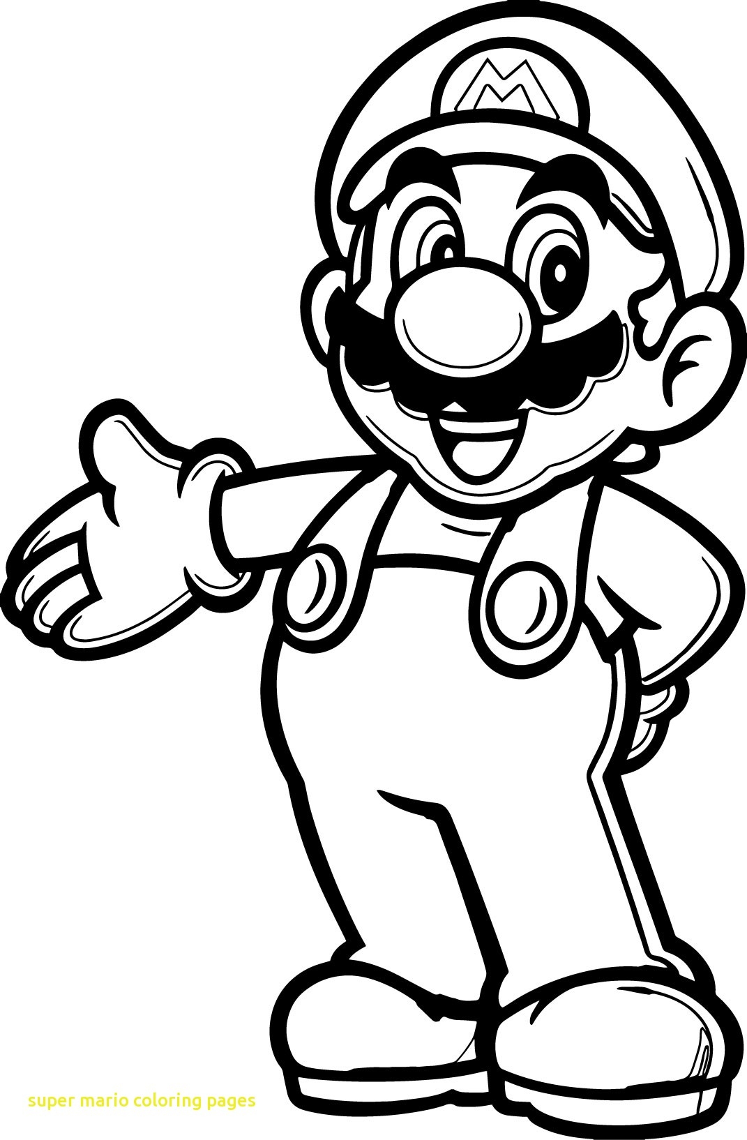 1071x1634 Cool Mario Bro Coloring Pages Free Coloring Pages Download