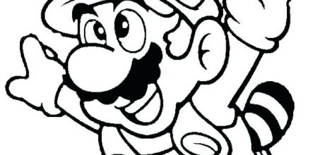 443x220 Mario Brothers Coloring Pages Printable Design And Ideas Page 0