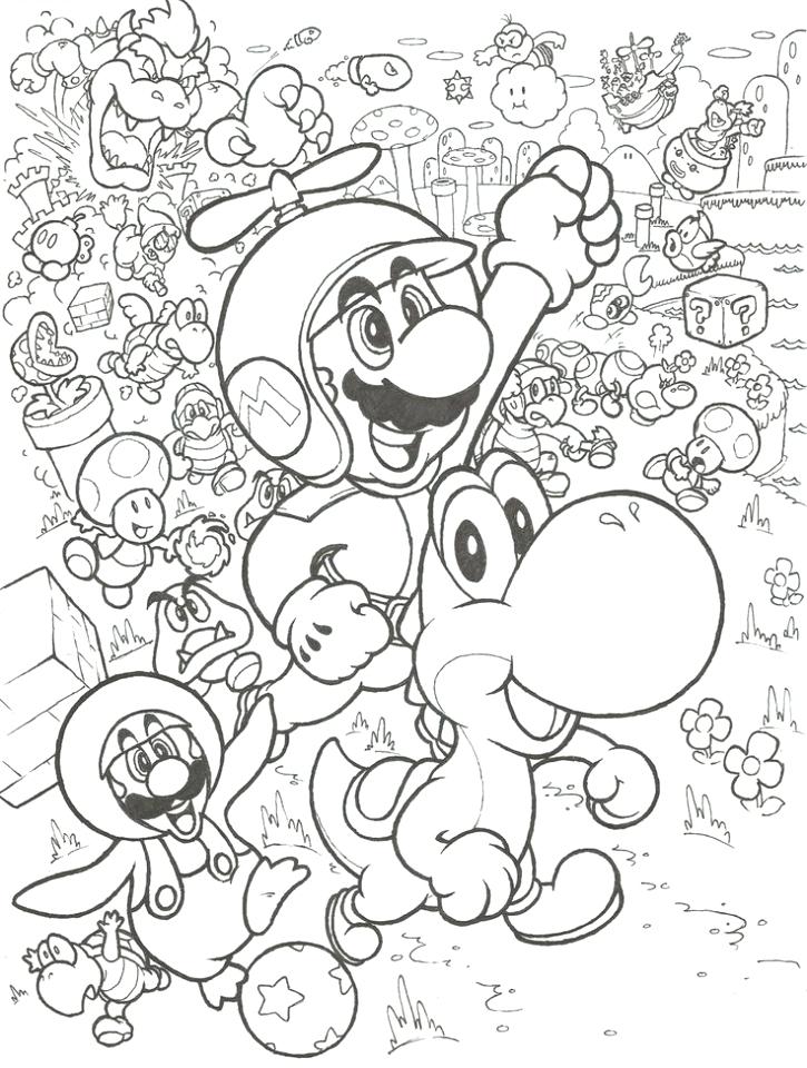 725x960 Mario Bros Coloring Pages Bros Coloring Pages Coloring Book Best