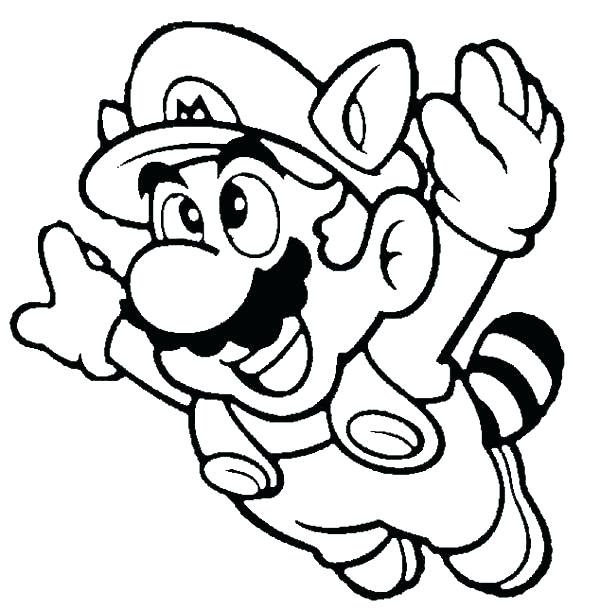 600x610 Super Mario Characters Coloring Pages Party Coloring Pages Super