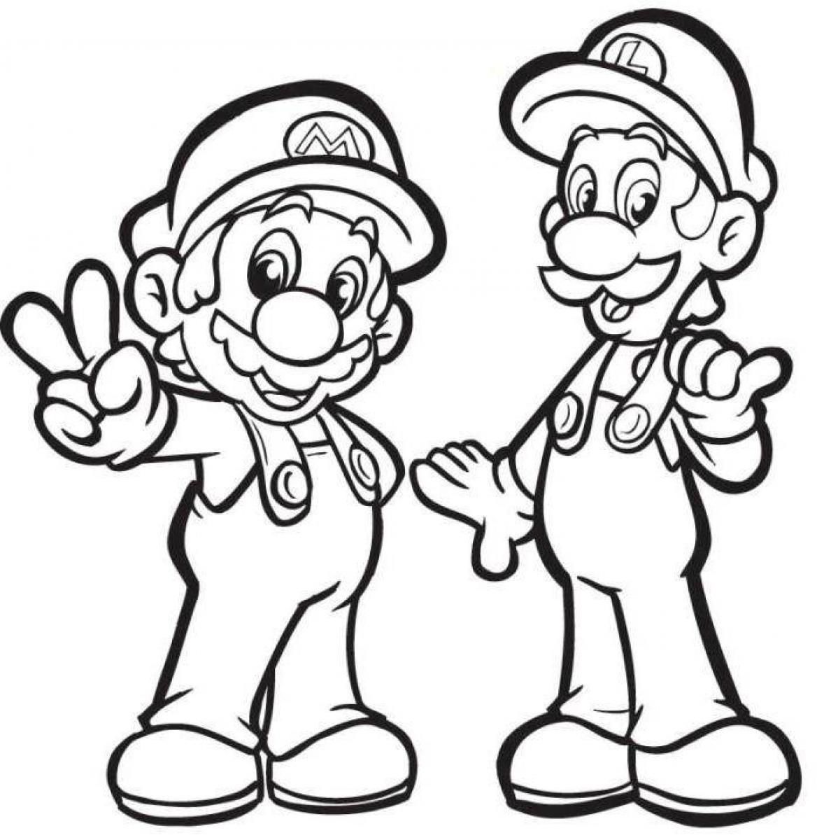 1168x1200 Luigi Coloring Pages, Printable Luigi Coloring Pages, Free Luigi