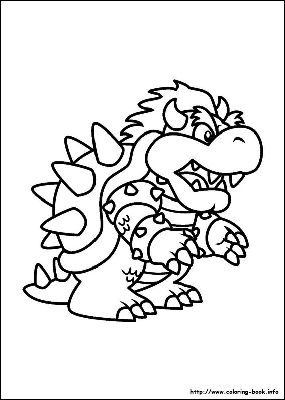567x794 Super Mario Bros Printable Coloring Pages
