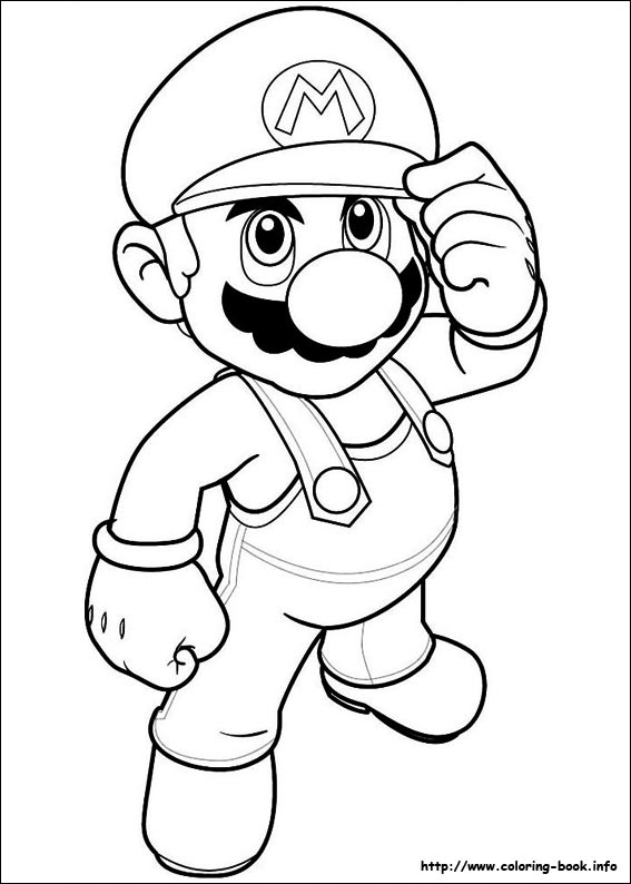 567x794 Super Mario Bros. Coloring Pages On Coloring