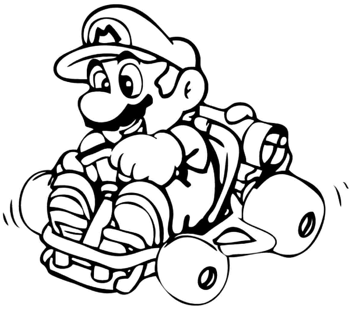 1168x1029 Super Mario Coloring Pages