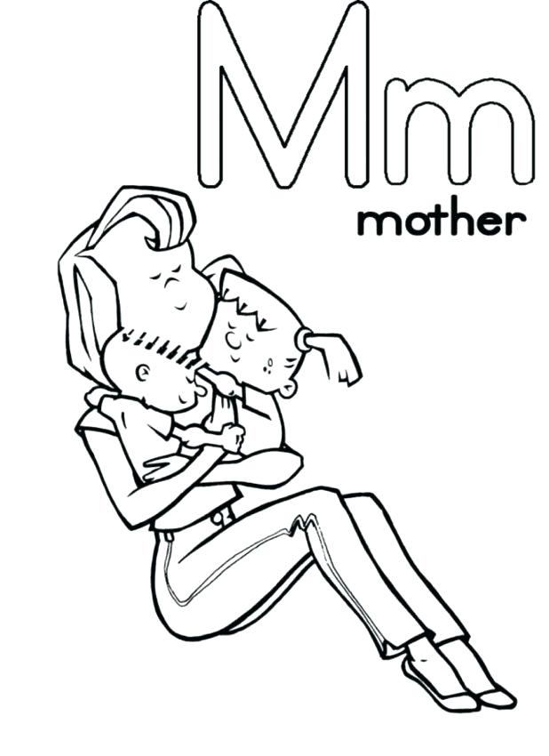 Super Mom Coloring Pages