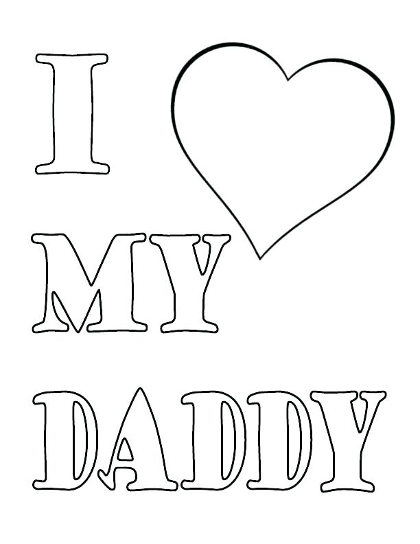 612x792 To Mom Coloring Page With I Love You Postcard Coloring Page