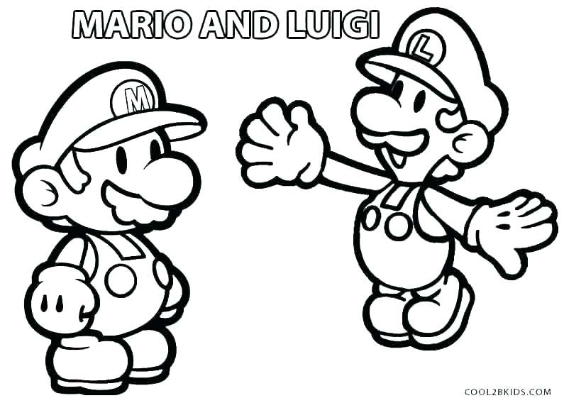 795x568 Mario Color Page Super Paper Coloring Pages Mario Yellow Toad