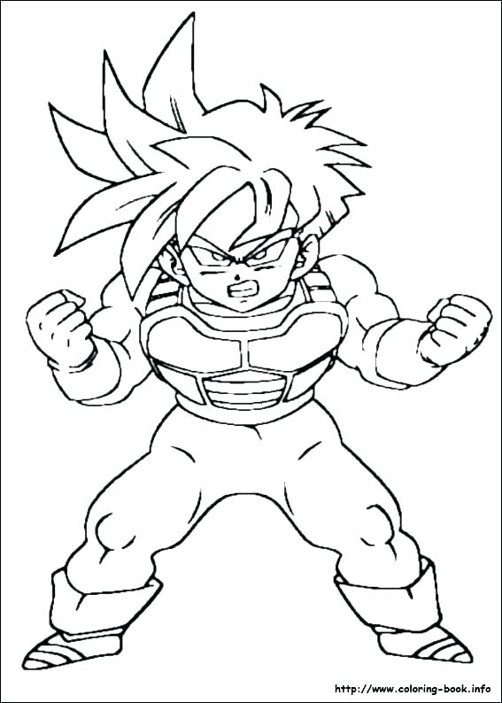 567x794 Goku Super Saiyan 4 Coloring Pages Super Coloring Pages Dragon