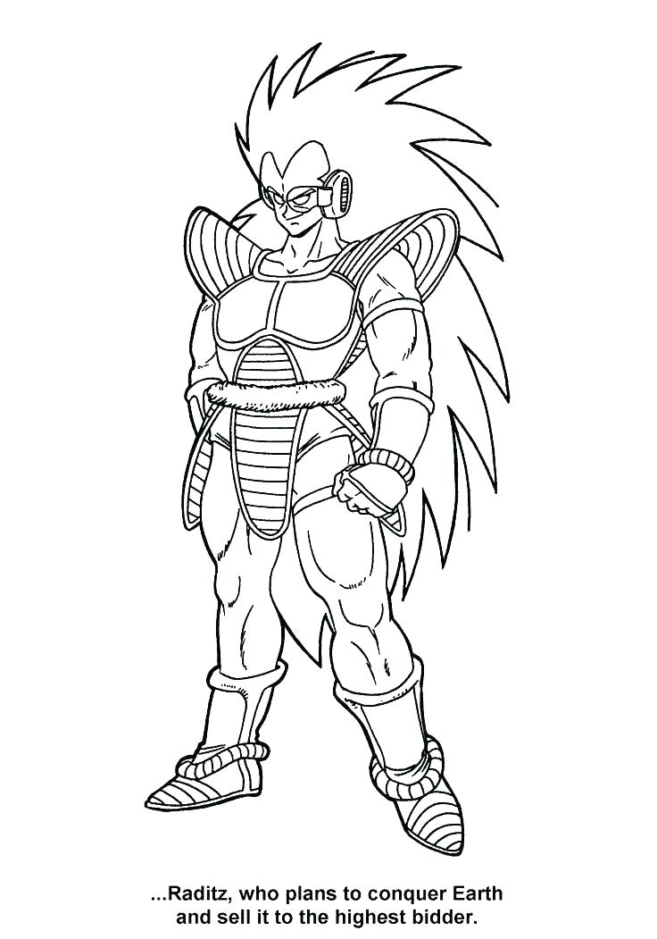 736x1051 Super Saiyan Coloring Pages Coloring Pages Dragon Ball Colouring