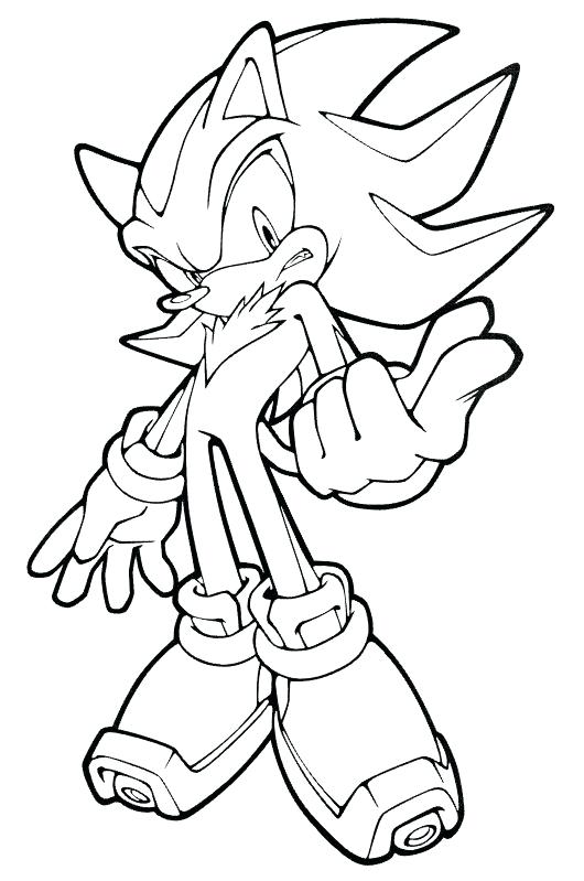 530x799 Shadow The Hedgehog Coloring Page Shadow The Hedgehog Coloring
